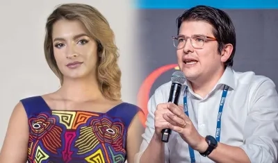 Andrea Petro y Miguel Turbay