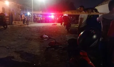 Levantamiento del cuerpo en Buena Esperanza.