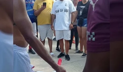 Lugar donde quedó el cuerpo sin vida.