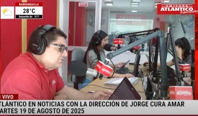Transmisión de Atlántico en Noticias.