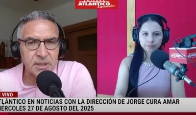 Transmisión de Atlántico en Noticias.