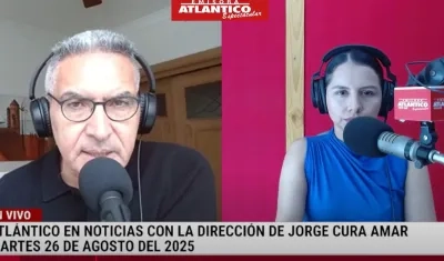 Transmisión de Atlántico en Noticias.