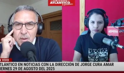 Transmisión de Atlántico en Noticias.