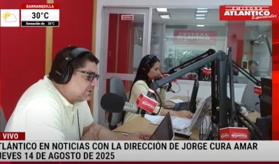 Transmisión de Atlántico en Noticias.