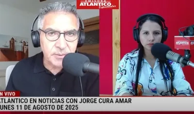 Transmisión de Atlántico en Noticias.