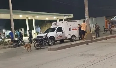 Lugar de los hechos en el barrio Rebolo