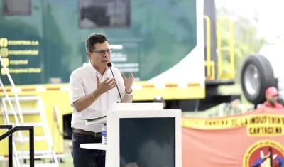 César Loza, presidente de la USO.