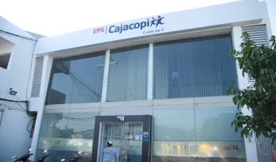 Una sede de Cajacopi EPS. 