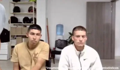 Walter Esteban Yonda Ipía y Carlos Steven Obando.