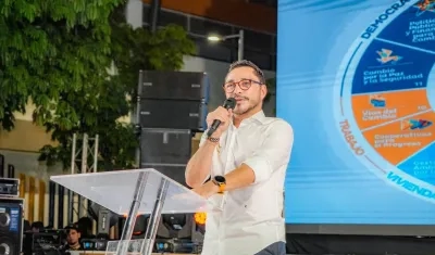 Carlos Caicedo, de Fuerza Ciudadana. 