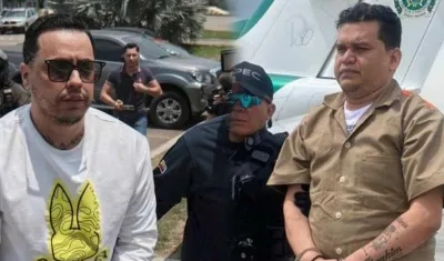 Jorge Eliécer Díaz Collazos, alias 'Castor'; y Digno Palomino. 