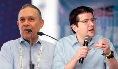 Efraín Cepeda y Miguel Uribe.