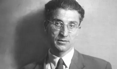  Poeta italiano Cesare Pavese.
