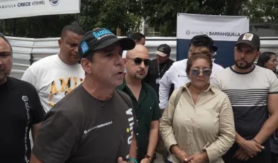 El Alcalde de Barranquilla, Alex Char.