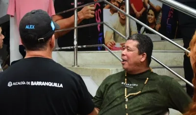 El Alcalde de Barranquilla, Alex Char.