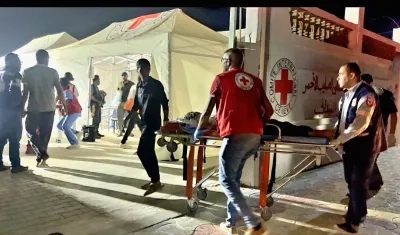 Cruz Roja en Gaza