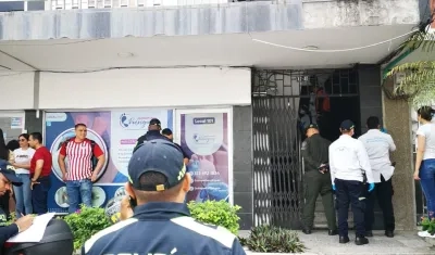 Lugar donde fue encontrado el cuerpo.