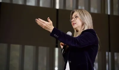 La precandidata presidencial Vicky Dávila.