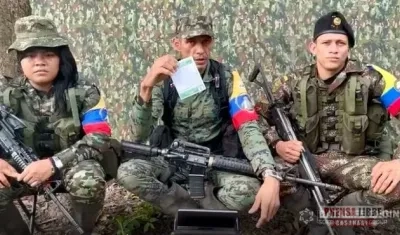 A través de un video, el grupo criminal aseguró que es víctima de suplantación.