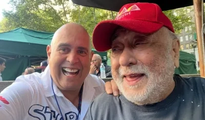 Alfredo De La Fé y Eddie Palmieri.