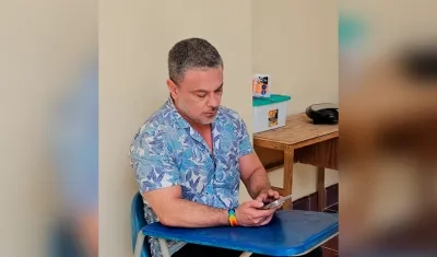 Juan David González Betancur, decano de Bellas Artes. 