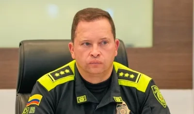 El director de la Policía, el brigadier general Carlos Fernando Triana.