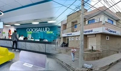 Coosalud y Cajacopi, dos de las EPS con presencia en Soledad. 