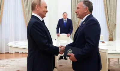 El presidente ruso, Vladimir Putin, recibe al enviado especial de Estados Unidos, Steve Witkoff.