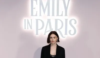 La actriz Lily Collins.