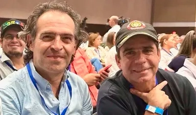 Fico Gutierrez y Alejandro Char