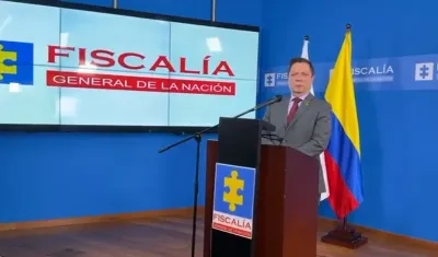 El director ejecutivo de la Fiscalía, Alejandro Giraldo