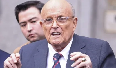 El exalcalde de Nueva York, Rudy Giuliani.