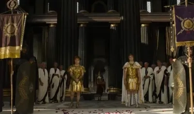 Escena de la película “Gladiador II”.