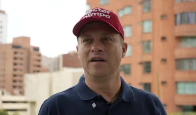 Héctor Olimpo, precandidato presidencial.