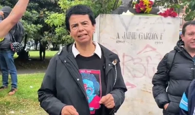 Marisol Garzón, hermana de Jaime Garzón.