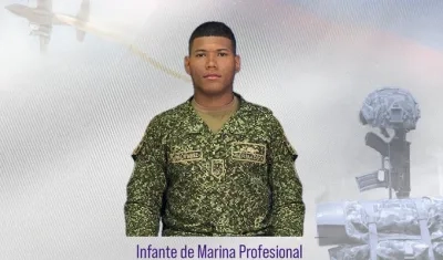 Infante de Marina Profesional José Daniel Álvarez López. 