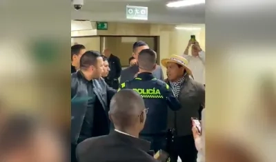 Enfrentamiento entre los congresistas Hernández y Pete.