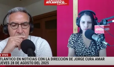 Transmisión de Atlántico en Noticias.