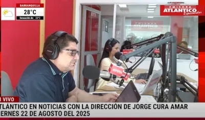 Transmisión de Atlántico en Noticias.