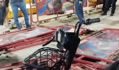 Lugar donde sucedió el crimen.