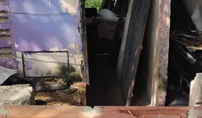 Lugar donde sucedió el crimen.