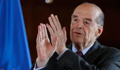 El excanciller Álvaro Leyva Durán.