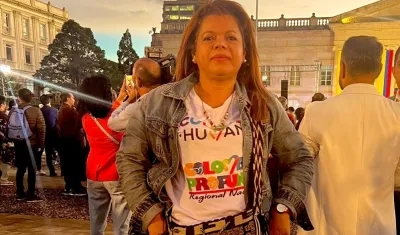 Mary Luz Herrán, exesposa del Presidente Petro.