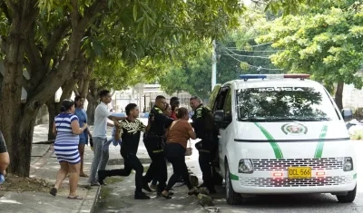  Familiares se enfrentaron a supuesto victimario. 