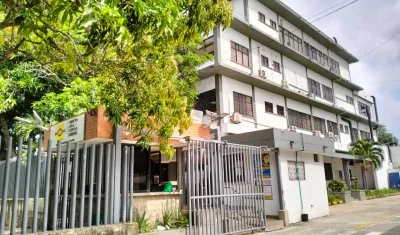 Instalaciones de Medicina Legal, en Barranquilla. 