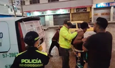 El adolescente capturado.