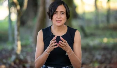 La precandidata presidencial Susana Muhamad.