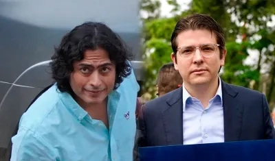 Nicolás Petro y Miguel Uribe Turbay.