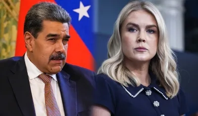 Nicolás Maduro y Karoline Leavitt 