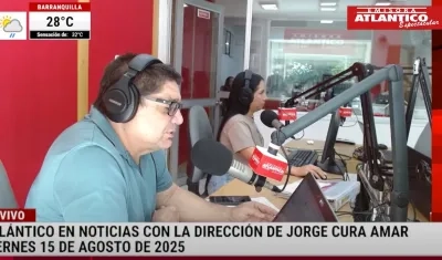 Transmisión de Atlántico en Noticias.